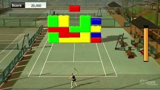 Virtua Tennis 2009 Nintendo Wii Gameplay - Block Bust
