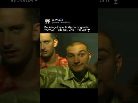 Backstage kręcenia klipu Tede feat. CNE - "Pili Gin" w programie "WuWuA" 🍸 #tede #hiphop #rap
