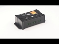 Solární regulátor nabíjení PWM 12V DC / 24V DC - 5A - Video Youtube