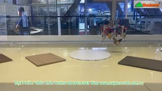 Máy Sơn Cnc Panel Thông Mình tự động nhận dạng phun theo sản phẩm