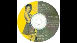 Celine Dion - Did you give enough love