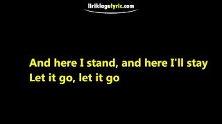 Let it Go Frozen Lyrics - Demi Lovato