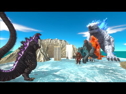 Shin Godzilla Death Run! rescue Evolved Godzilla From Shimo - ARBS