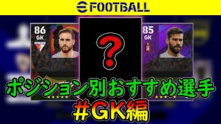 世界大会出場者が教える！ポジション別おすすめ選手GK編！【efootball2022】