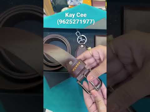 Brown Plain 3 in 1 Genuine Goat Leather, For Accessories