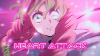 Nightcore - Heart Attack (Rock Version) | Demi Lovato - (Lyrics)
