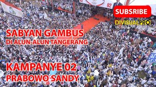 Download lagu SABYAN GAMBUS DI ALUN ALUN KOTA TANGERANG DALAM KAMPANYE PRABOWO SANDY mp3