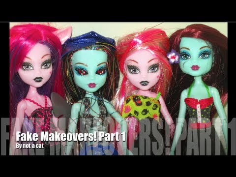 Fake Monster High Doll Makeovers Part 1 on YOUZEEK.com [ZUUBy7v5ppw ...