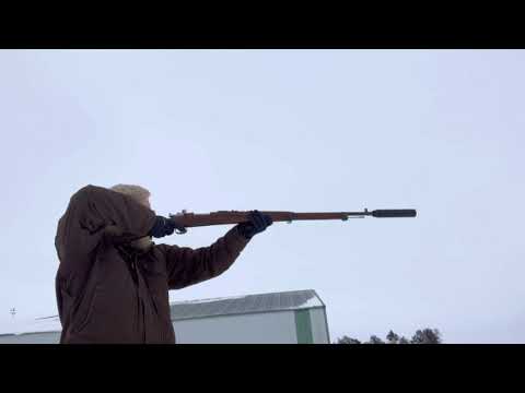 Silenced m/96 Swedish Mauser