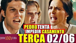 QUEM AMA CUIDA Resumo Capítulo 02/06/2026 Pilar acusa Adriana de ter empurrado Arthur