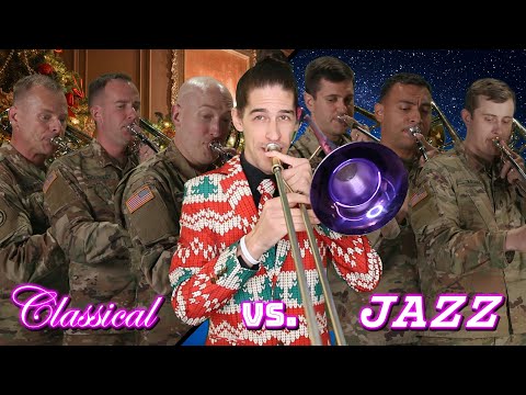 Adeste Fideles: Classical vs. Jazz with the US Army Band Trombonists!