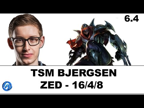 TSM Bjergsen - Zed vs Talon - NA Ranked