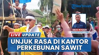 Demo Perusahaan Perkebunan Kelapa Sawit, Minta Utamakan Rekrut Karyawan Warga Sekitar Perusahaan