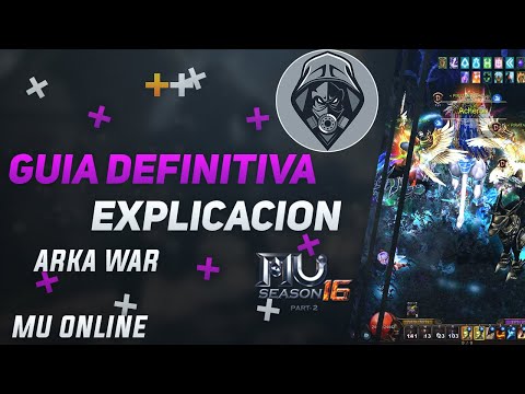 ⚔️ARKA WAR⚔️ 📝👨🏻‍🏫GUIA DEFINITIVA - MU ONLINE
