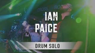 Amazing IAN PAICE drum rock solo (on Lazy) - Rome 2017