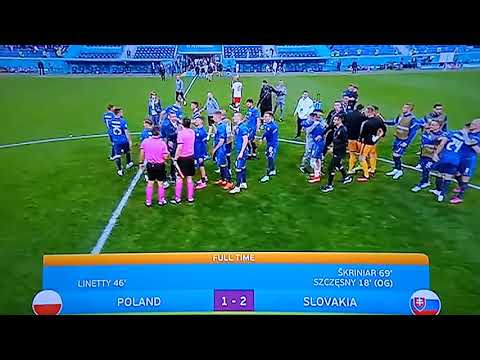 Europe 2020 Championship Poland vs  Slovakia 1   2