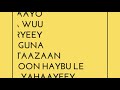 Cawale Adan Official Video Haboon 2018 By Lyrics