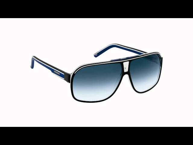 Vídeo relacionado con Carrera Gafas de Sol GRAND PRIX 2 Blackcrystal blackwhiteblue 64/9/130 Hombres
