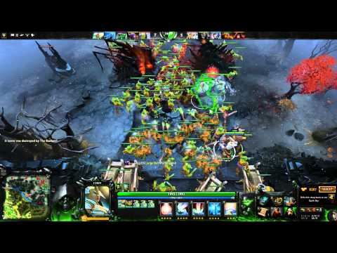 Dota 2 - The Chen GG Push