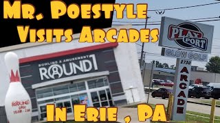 Mr. Poestyle Visits Arcades In Erie Pennsylvania