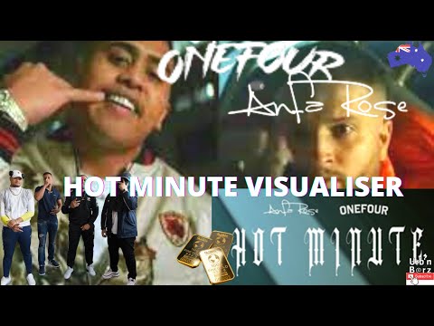Hot Minute (VISUALISER) | Anfa Rose x ONEFOUR | (Music Video) | UK Reaction