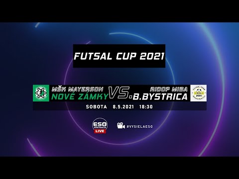 LIVE: MŠK MAYERSON NOVÉ ZÁMKY - RIDOP MIBA BANSKÁ BYSTRICA, 8.5.2021