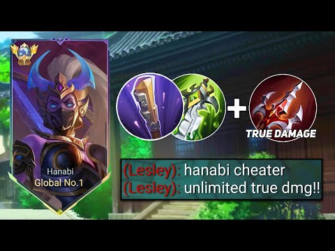 HANABI UNLIMITED TRUE DAMAGE BUILD!!! (PLEASE TRY)