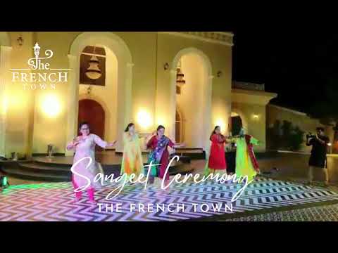 Sangeet Ceremony | CSR Landmark Resorts | The French Town | Coimbatore
