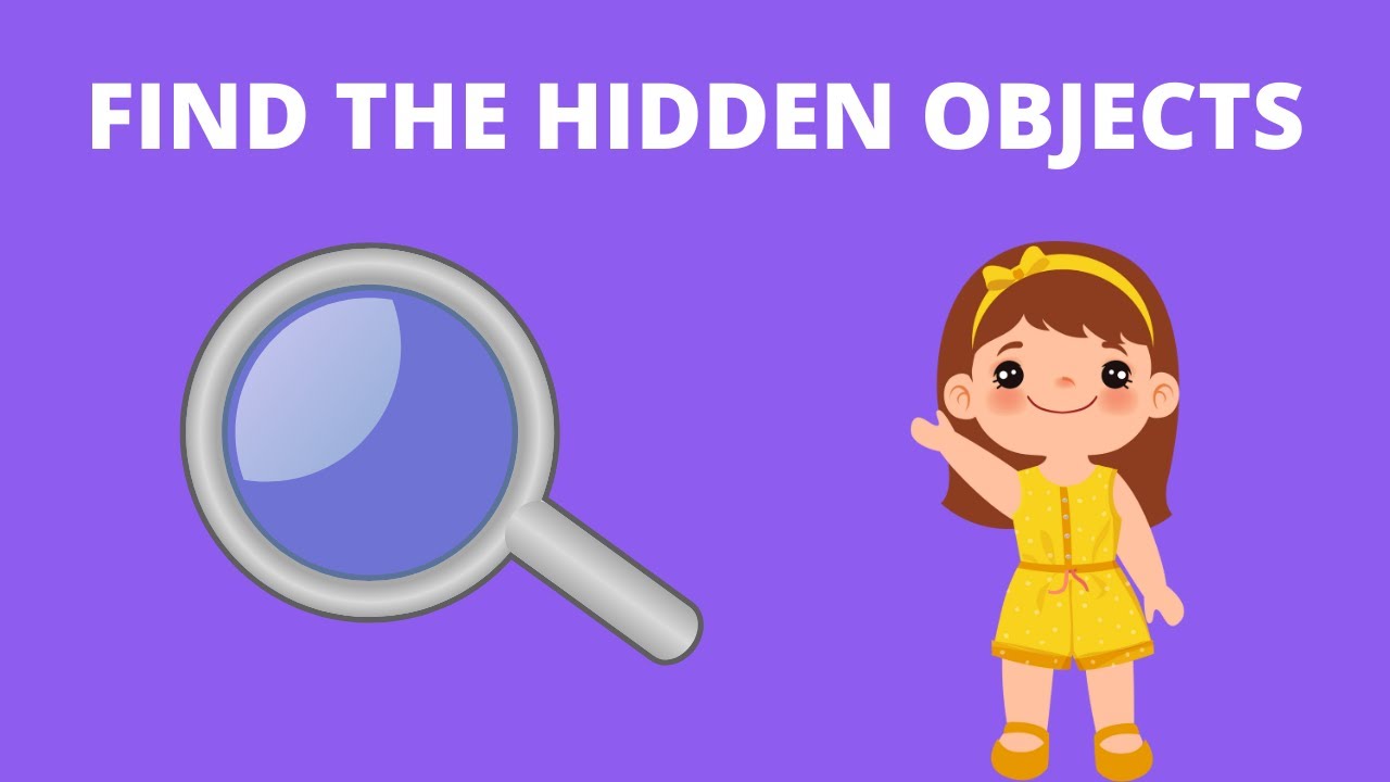 Look and Find! FIND THE HIDDEN OBJECTS - Hidden Object Games for Kids!