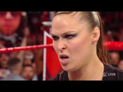 Ronda Rousey violates suspension to brutalize Alexa Bliss Raw, July 16, 2018