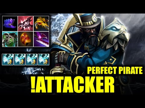 🔥 PERFECT PIRATE - !Attacker - Kunkka - 10-0 - DOTA 2 Pro Game Highlights