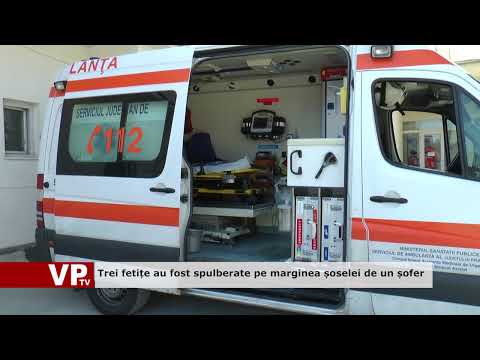 Trei fetițe au fost spulberate pe marginea șoselei de un șofer