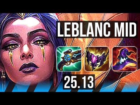 LEBLANC vs VIKTOR (MID) | EUW Master | 25.13