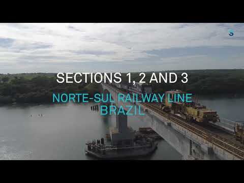 Video Sacyr Brasil. Avanzamos en la construcción de los tramos 1 y 2 de la Línea Norte-Sul en Brasil