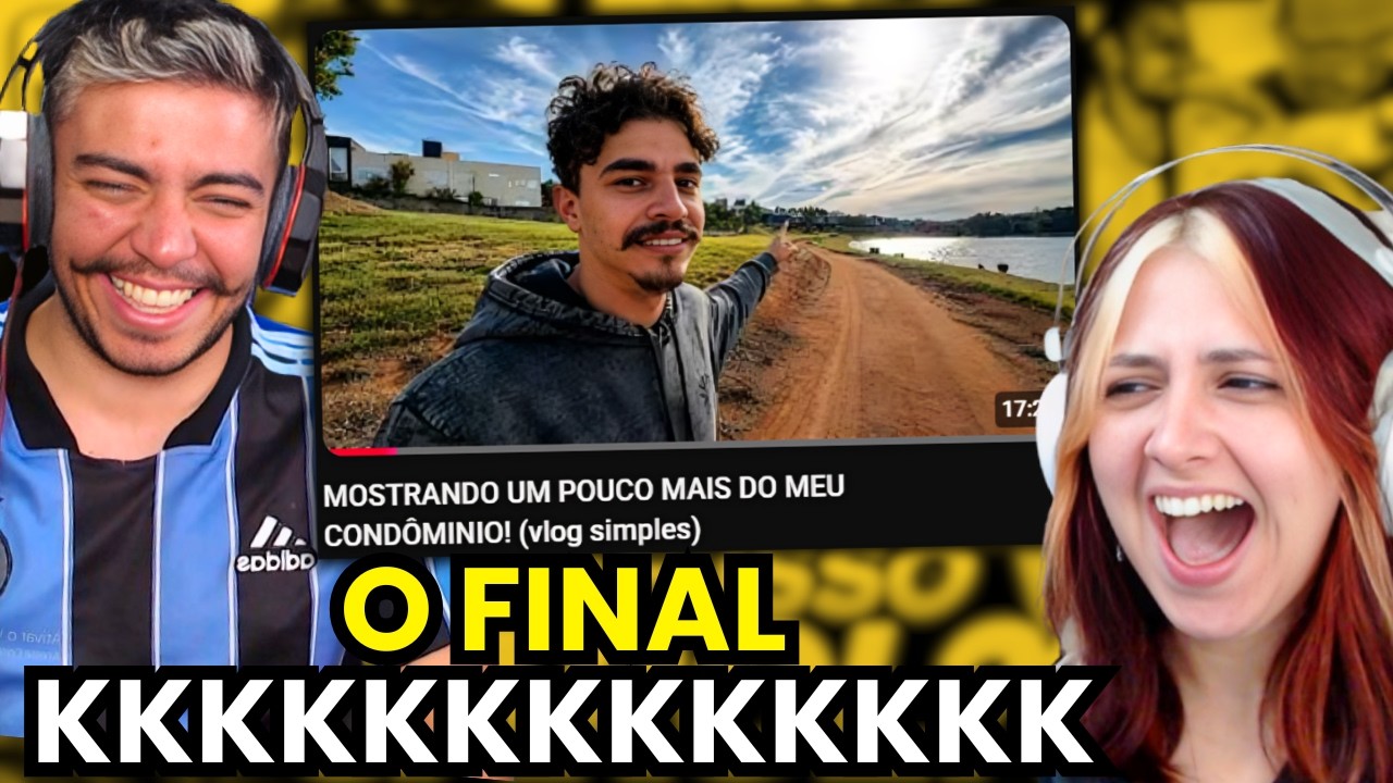 BISTECONE MOSTRANDO UM POUCO MAIS DO SEU CONDOMÍNIO! (vlog simples) | REACT