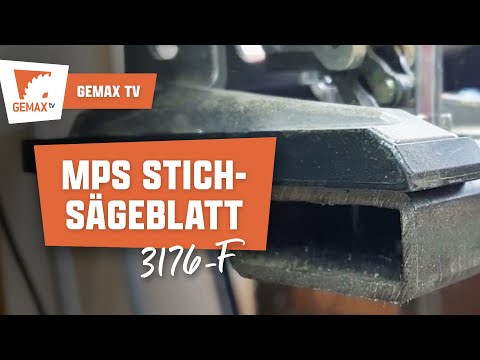 MPS Stichsägeblatt 3176-F für Sandwich-Material / Stahlbleche / GFK / Epoxy
