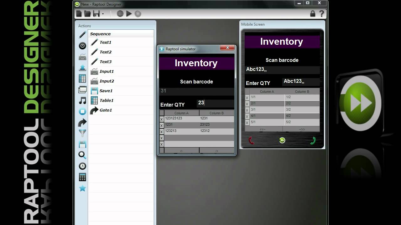 Mobility Software Rapid Design Tool