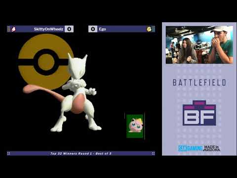 Battlefield 9 Top 32 WR 1 - Yung Skitty (Mewtwo) vs Ego (Jigglypuff)
