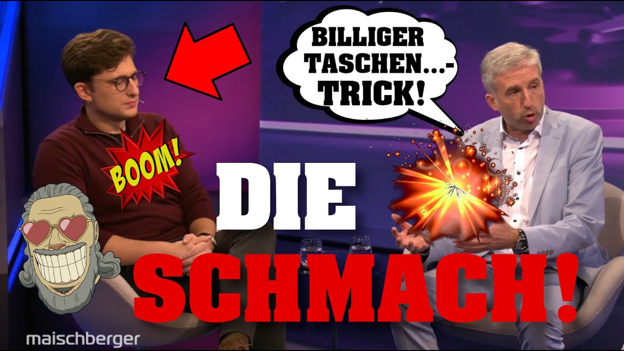 LINKER Nachwuchspolitiker wird erbarmungslos VORGEFÜHRT! 💥⚡️| maischberger #PolitSatire