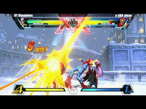 UMvC3 BT Dieminion vs a sikk playa - Next Level Battle Circuit #7 Tournament