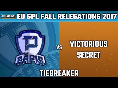 SMITE: SPL Fall Relegations 2017 - Victorious Secret vs. The Papis