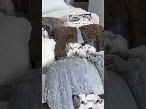 Плед на овчине «Min Min» коричневый теплый велюр и мягкая эко-овчина 150×200 см / 200×230 см - фото 1 - id-p2917327872