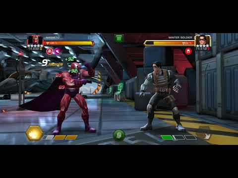 MCOC Magneto insane buff 450k sp3 17hits WS