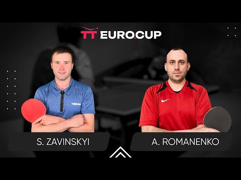 18:00 Serhii Zavinskyi - Andrii Romanenko 02.11.2023 TT Euro.Cup Ukraine Professional. Table 4