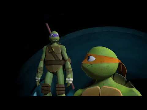 TMNT 2012 Leo and Raph Infected