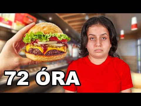 0 vs 10.000 Kalória 72 ÓRA alatt!
