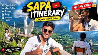 SAPA ITINERARY 🇻🇳 | Complete Sapa Vietnam Travel Guide | Hotel | Budget | Places