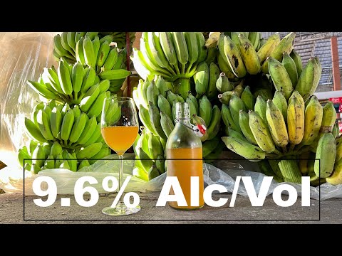 Come fare il Vino con le BANANE 🍌 - VINO fatto in casa
