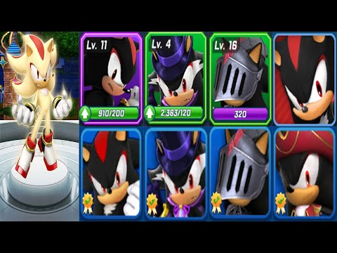 Sonic Forces vs Sonic Boom vs Sonic Dash - All Shadow Runners - Super Shadow Coming Soon Gameplay