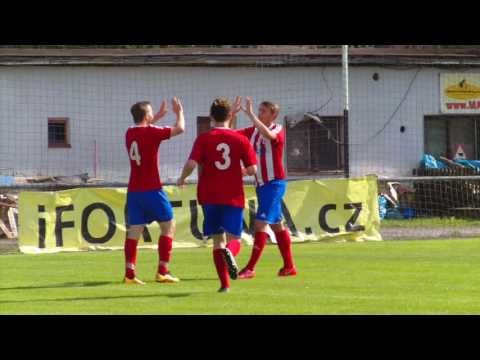 Gól Adama Horáka proti SK Semily